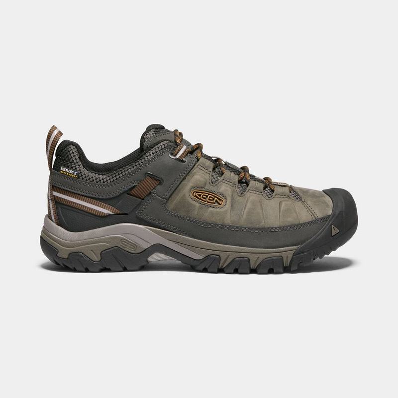 Keen 靴 | キーン ターギー 3 防水 登山 靴 メンズ オリーブ / 黒 | 523718-RSO